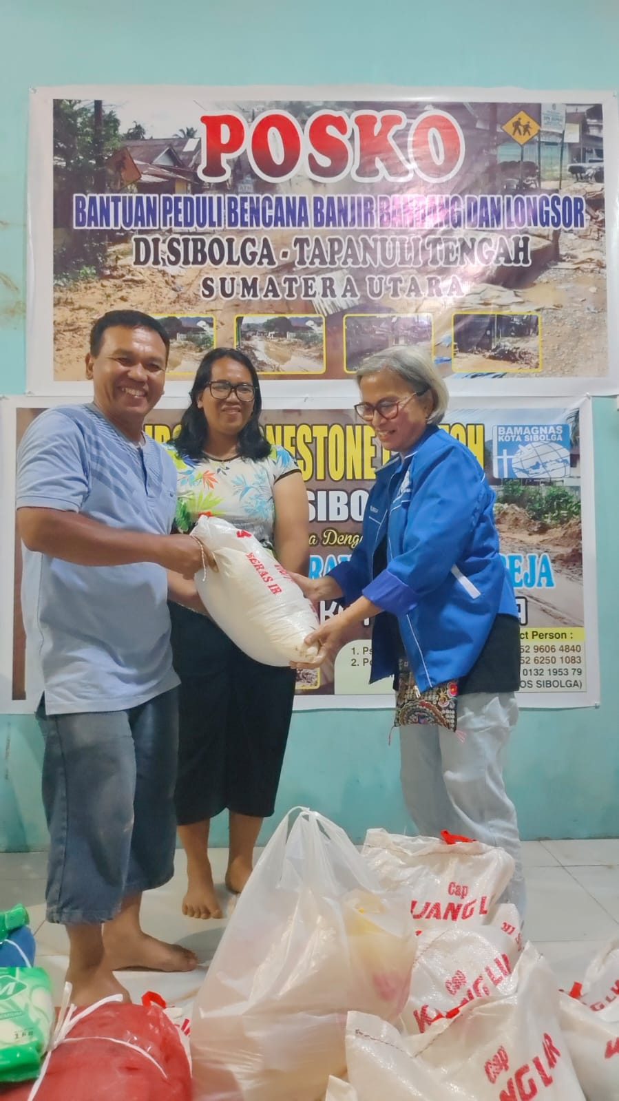 Program Sosial – Bantuan Bencana Sibolga